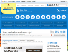 Tablet Screenshot of kontorikaubad.ee